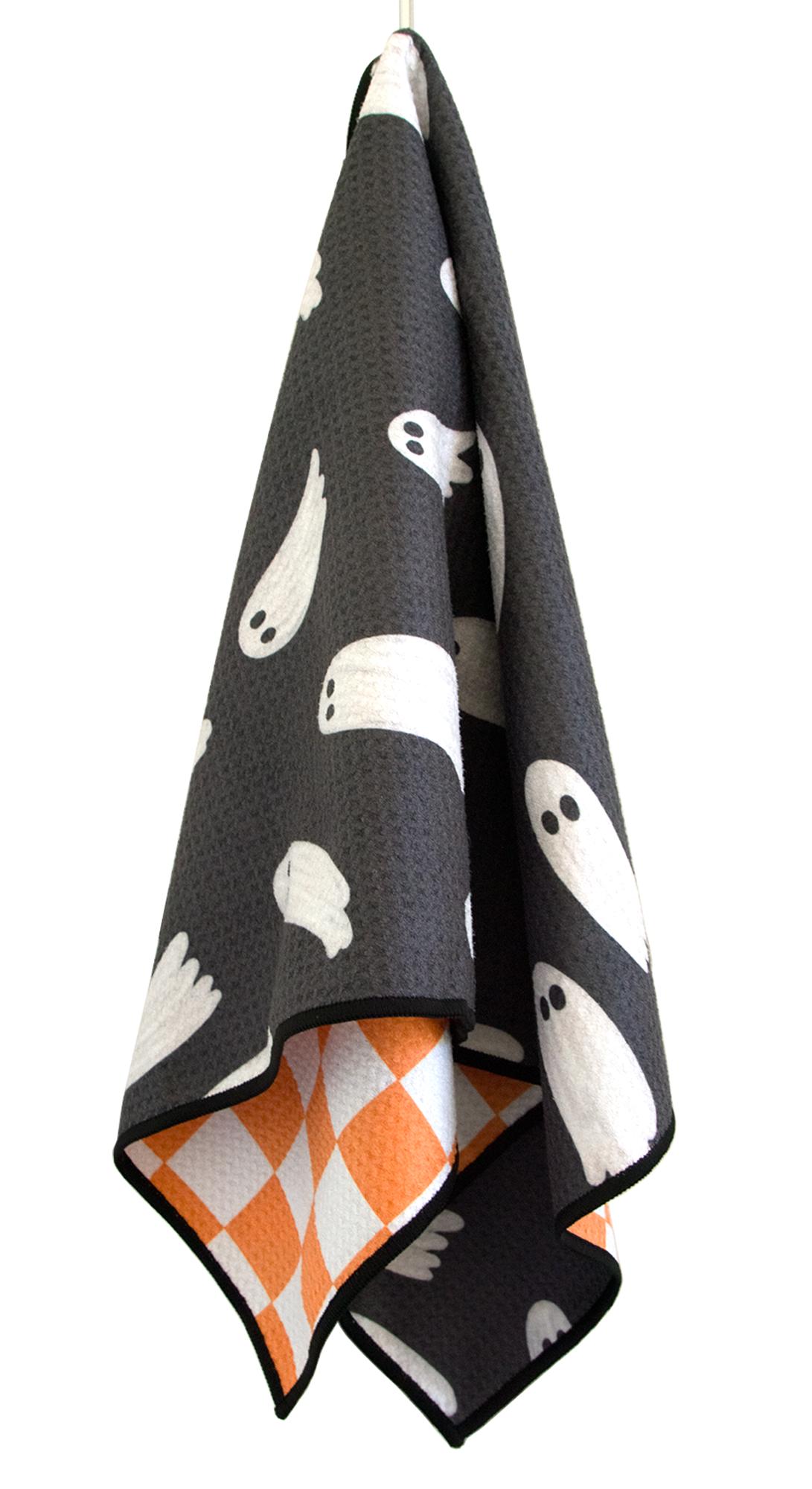 Hey Boo Waffle Hand Towel Jane